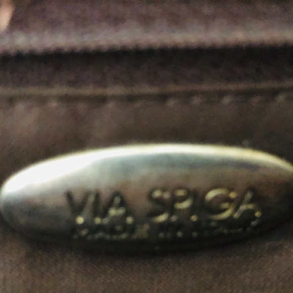 DESIGNER VINTAGE PYTHON PURSE BY VIA SPIGA - Picture 3 of 8